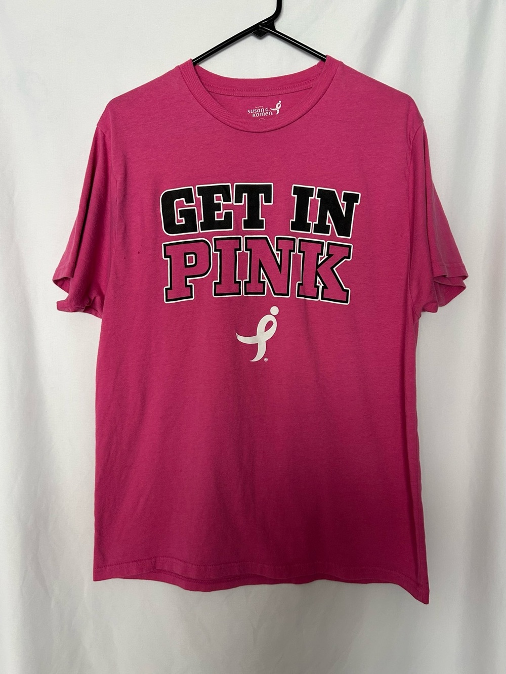 Susan G. Komen 'Get In Pink' Short Sleeve Tee - Pink